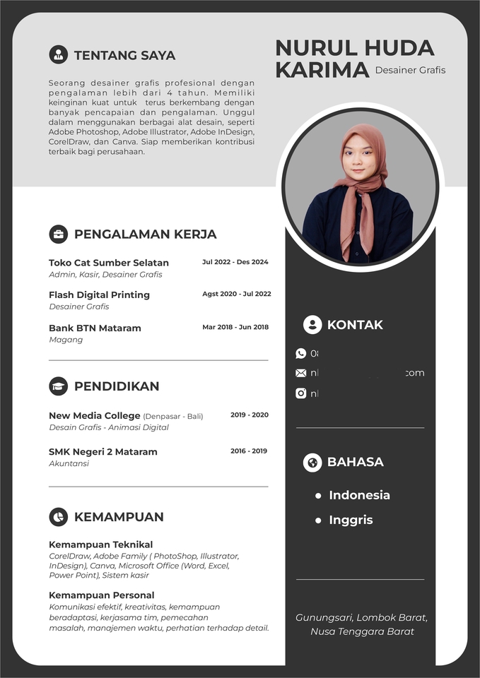 Portfolio & Resume - Jasa CV Murah, Cepat, dan Update (Ats dan Kreatif) - 5