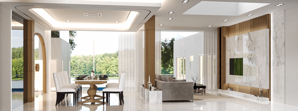 ออกแบบตกแต่งภายในและภายนอก - 3D Perspective ภายในและภายนอก คอนโด บ้าน ร้านค้า - 25