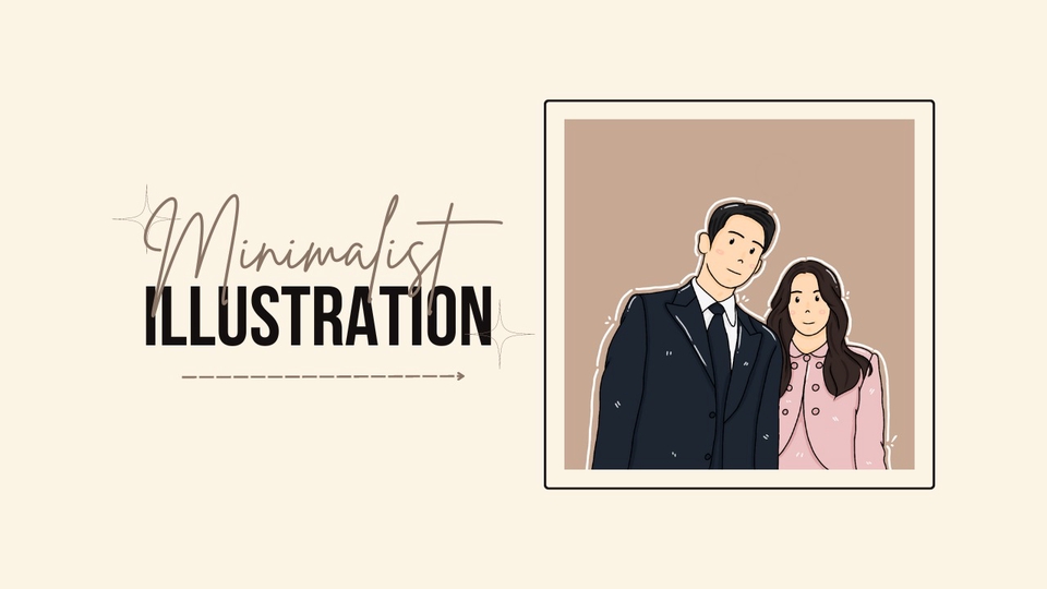 Gambar dan Ilustrasi - Ilustrasi Wajah Minimalis - 1