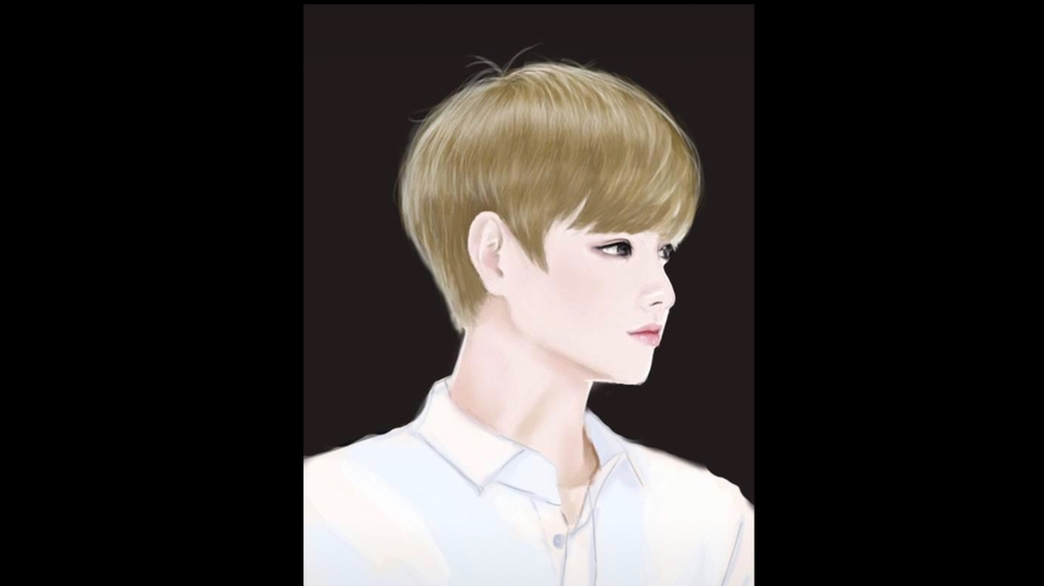 วาดภาพเหมือน Portrait - รับวาดภาพเหมือนบุคคลด้วยเทคนิค digital paint  - 1