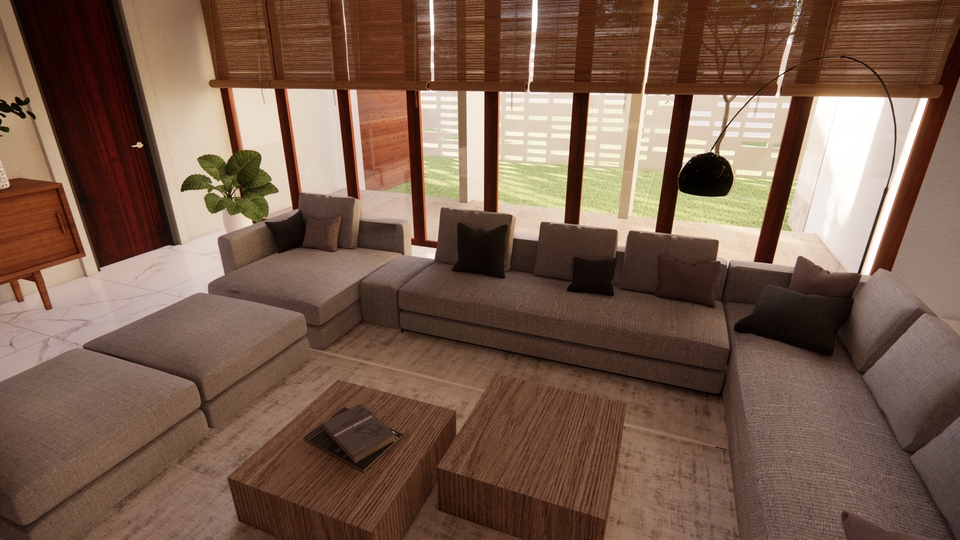 3D & Perspektif - Desain Interior 3D Visualisasi dan Rendering - 22