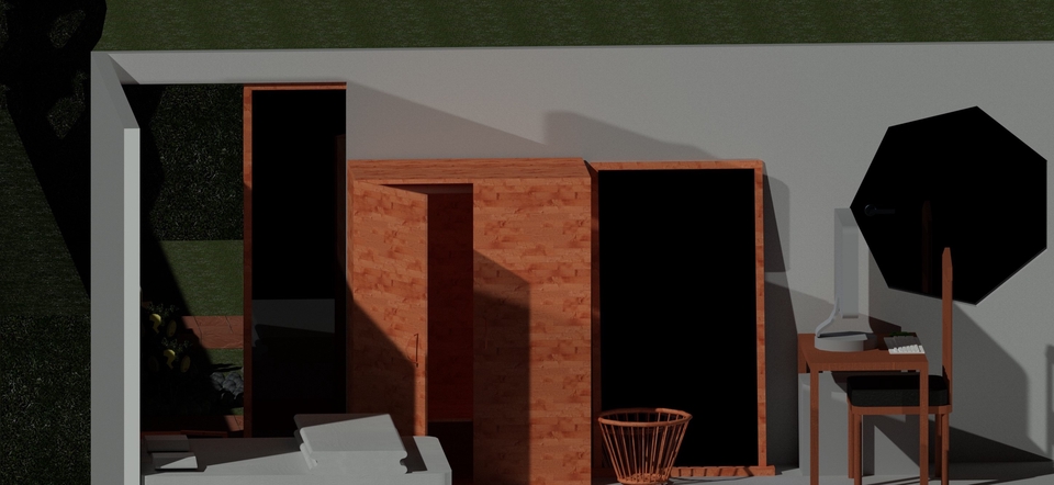 3D Perspective - รับขึ้น 3D บ้าน หอพัก ห้องน้ำ ห้องครัว ร้านค้า - 5