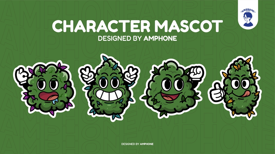 ออกแบบ Character & Mascot - รับออกแบบ Character / Mascot / Logo Vector สไตล์ Flat มินิมอล ทันสมัย เรียบง่าย  - 16