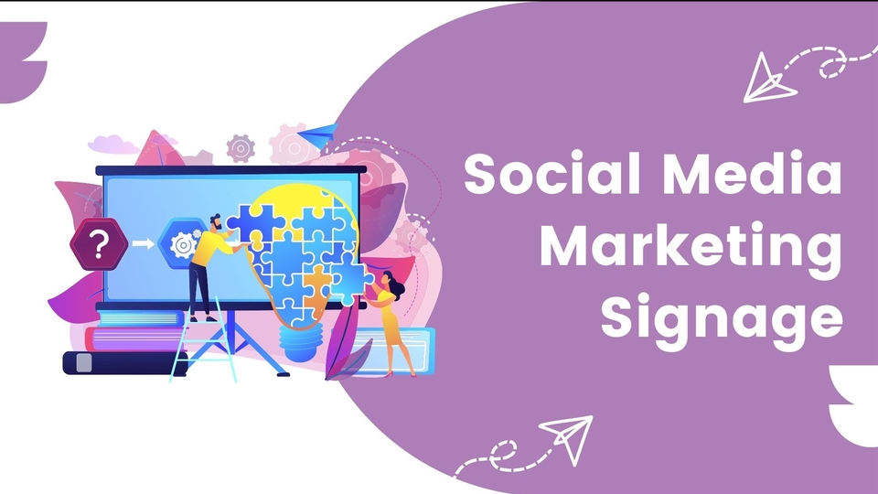 Banner โฆษณา - Content Marketing Signage - 1