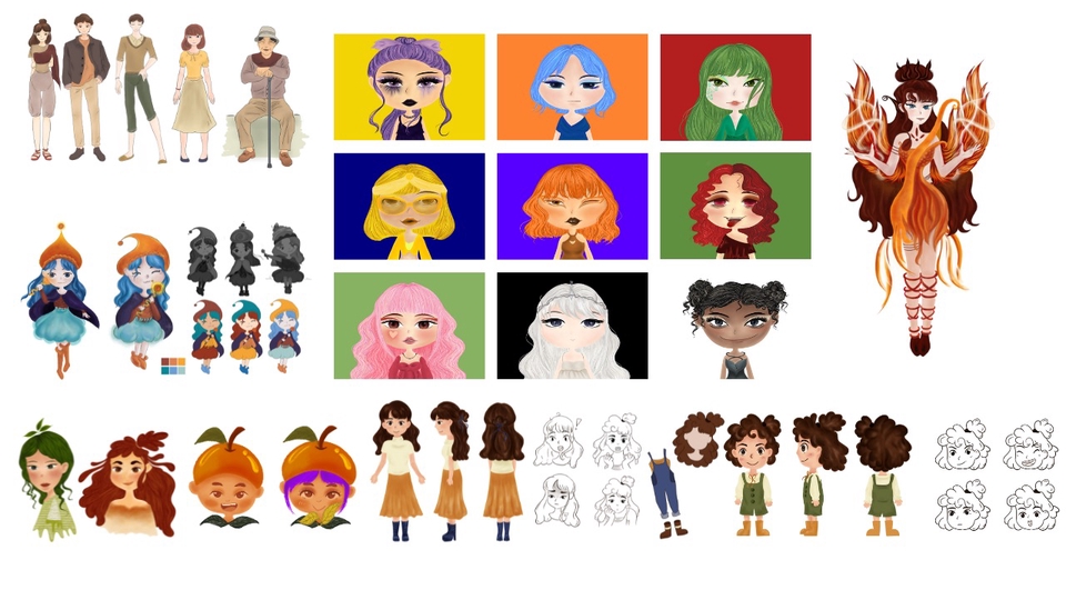 วาดภาพการ์ตูน - ออกแบบตัวละคร วาดจากรูปจริงเป็นการ์ตูน วาดการ์ตูนคู่ - 1