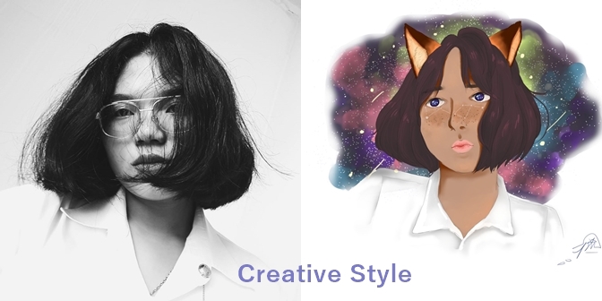 วาดภาพล้อเลียน - **Portraitบุคคล ภาพล้อเลียน Fanartศิลปิน** - 8