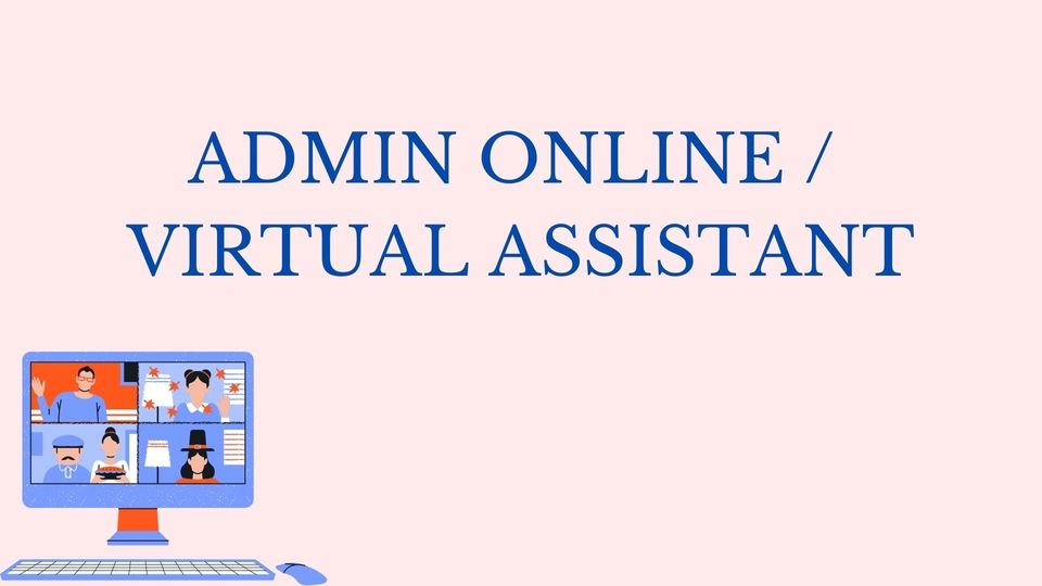 Admin Web & Page - ADMIN ONLINE / VIRTUAL ASSISTANT - 1