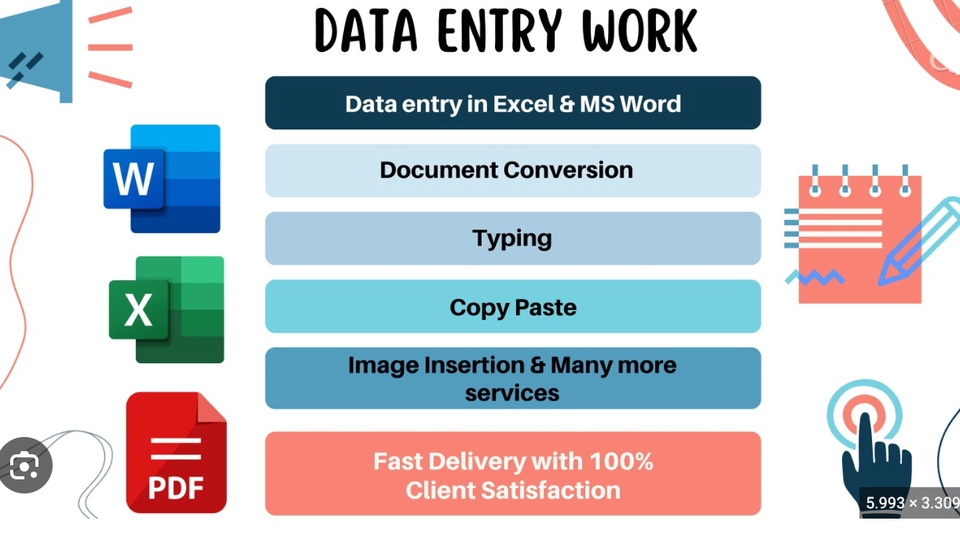 Entri Data - Data Entry: input data website, excel, database import/export, csv  - 1