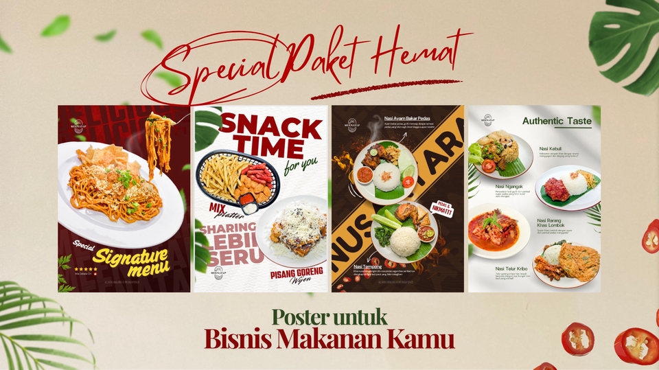 Jasa Desain Poster Makanan untuk Bisnismu, Desain Poster Makanan Hemat, Spanduk Makanan, Desain Spanduk Kreatif, Desain Menu Makanan, Desain Spanduk Cafe, Harga Desain Spanduk