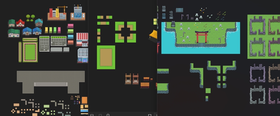 ตัวละครเกมและฉาก - รับวาดงานแนว ART Pixel /character design/BG/NFT - 5