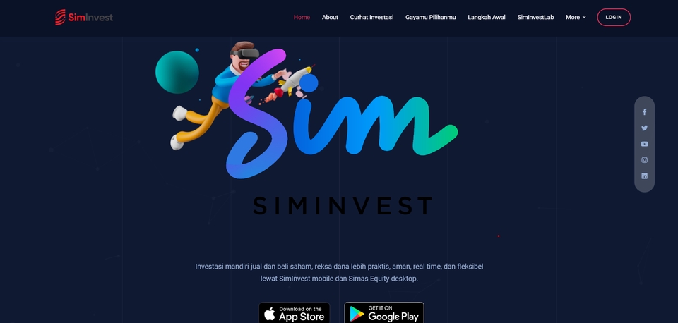 Jasa pembuatan website profesional dengan desain modern untuk perusahaan Anda.