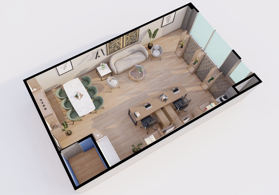 3D & Perspektif - Jasa Render Interior - Exterior Design - 9