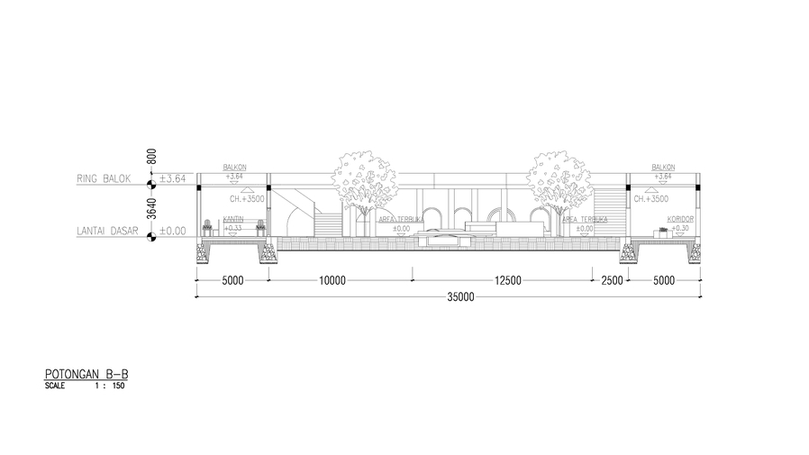 CAD Drawing - Gambar DED (detail engineering design) arsitektural & struktural - 10