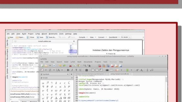 Pengetikan Umum - Pengetikan LaTeX dan umum. - 3