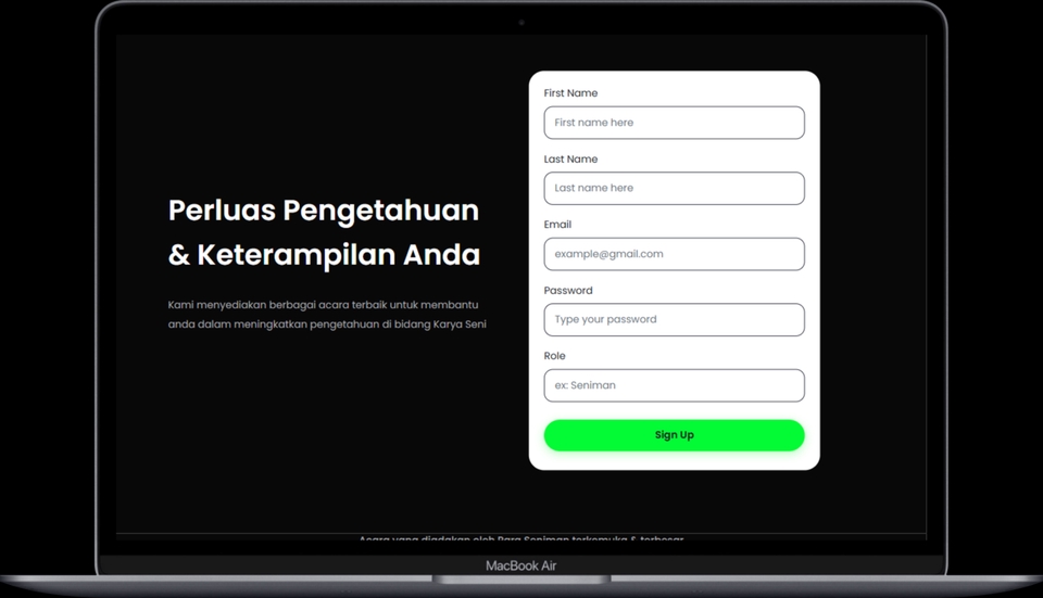 Jasa pembuatan website profesional untuk memperluas pengetahuan dan keterampilan Anda.