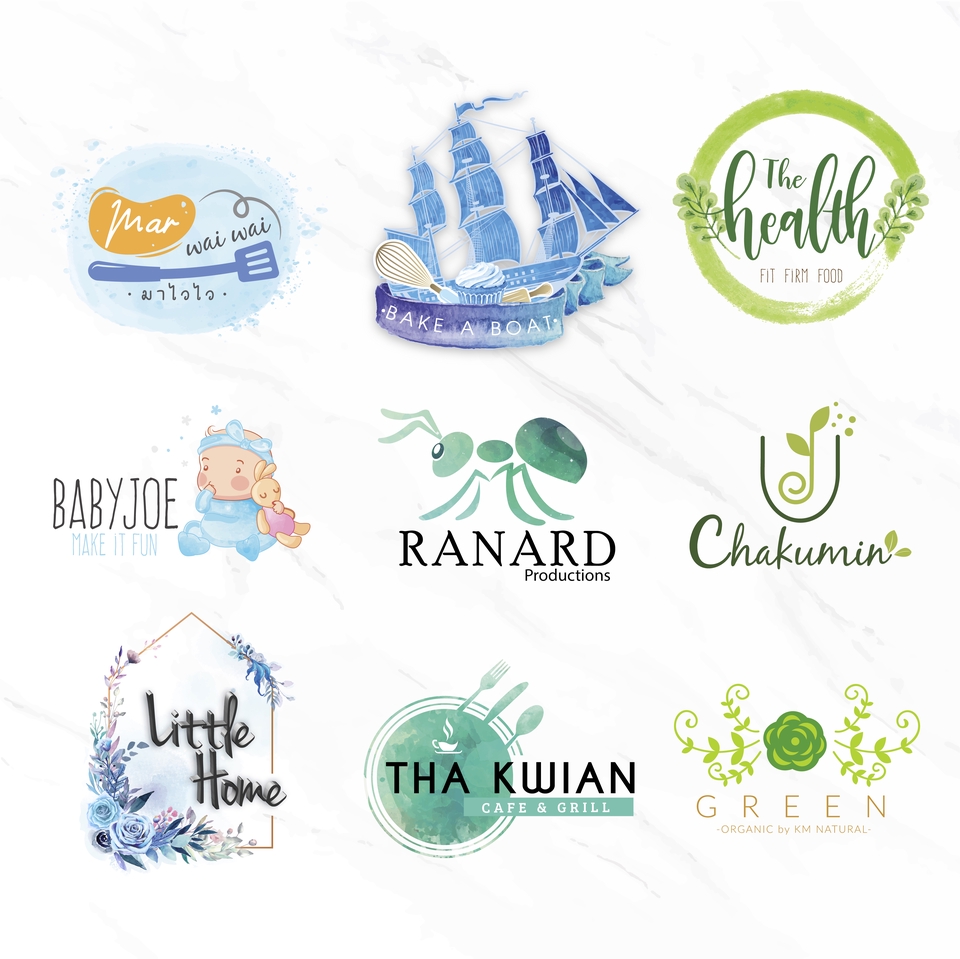 Logo - Logo Design สวย เรียบหรู ราคาไม่แพง เร็ว ได้ทุกไฟล์ - 4