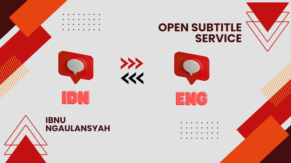 Subtitle - Subtitle Maker For English Or Indonesian Video - 1