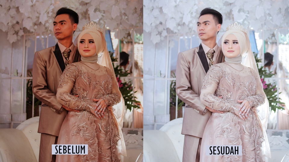 Edit Gambar & Photoshop - EDIT FOTO WEDDING LIGHTROOM  - 1