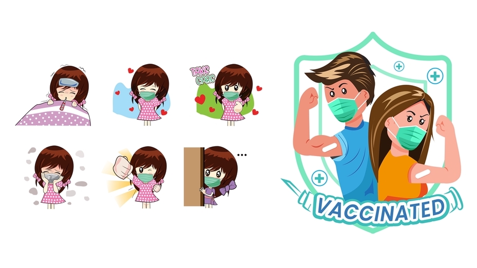 ออกแบบสติ๊กเกอร์ไลน์ การ์ตูนน่ารัก สร้างสติ๊กเกอร์ไลน์ รับวาดสติ๊กเกอร์ไลน์ สติ๊กเกอร์ไลน์