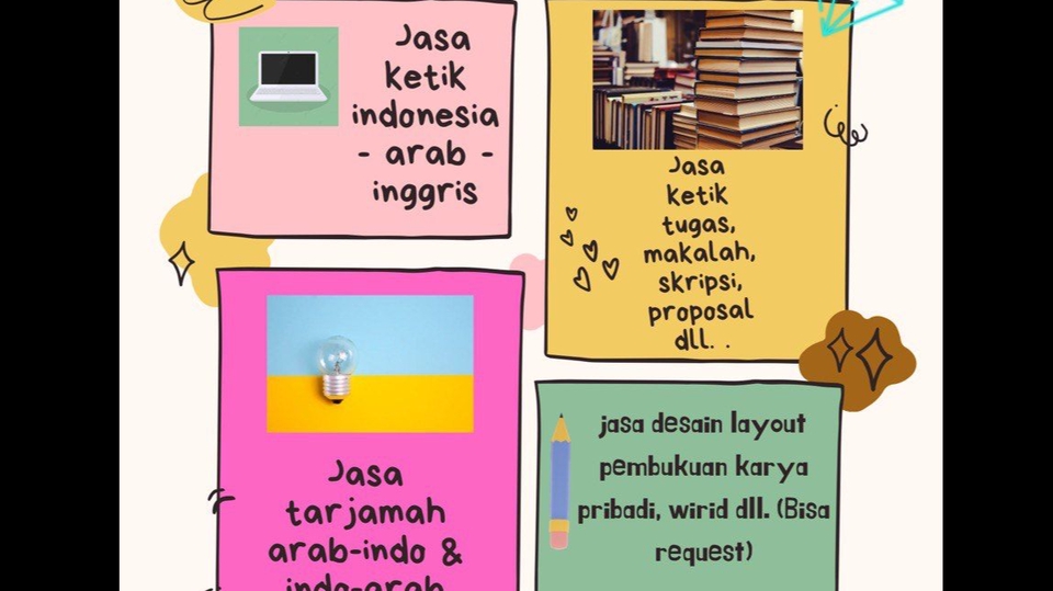 Penerjemahan - Terjemah arab - indo & indo - arab - 1