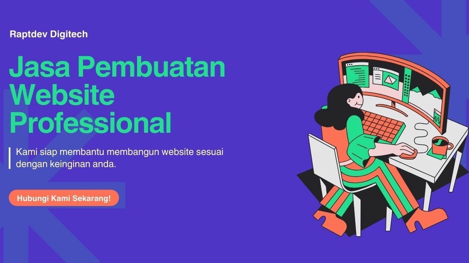 Jasa Pembuatan Website Profesional (Landing Page, Company Profile, Blog, E-commerce)
