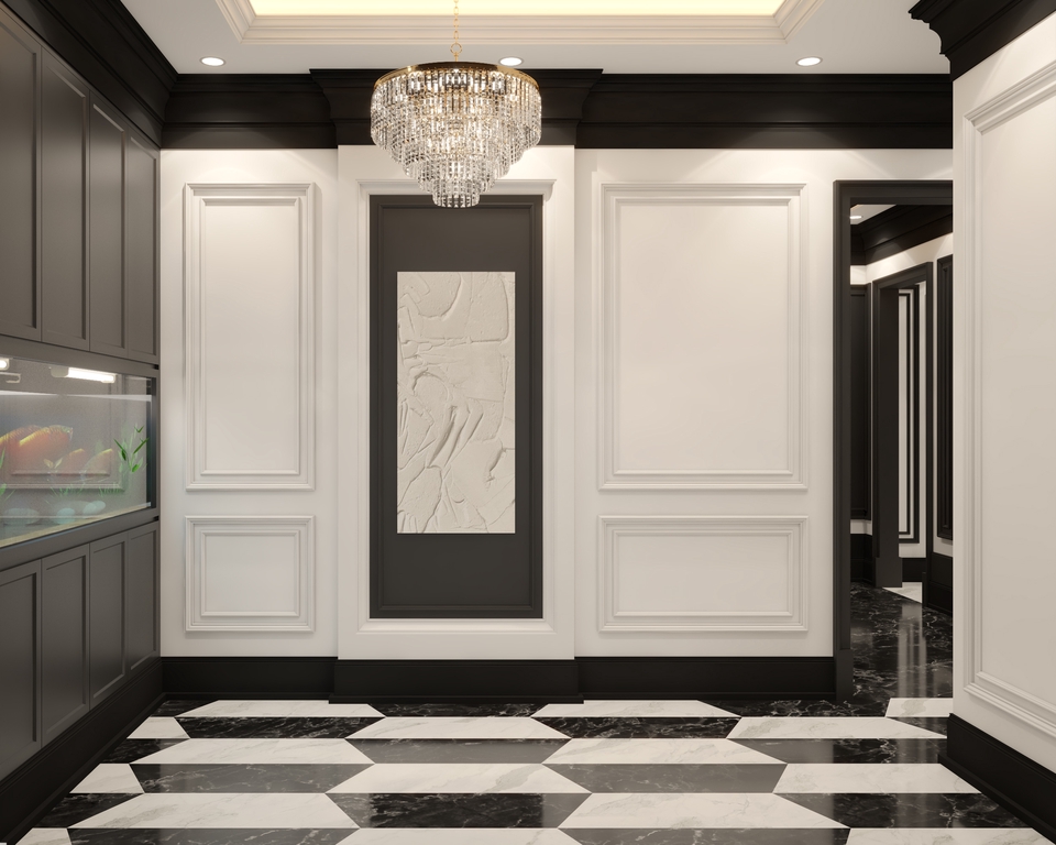 Jasa desain interior rumah minimalis modern dengan 3d render