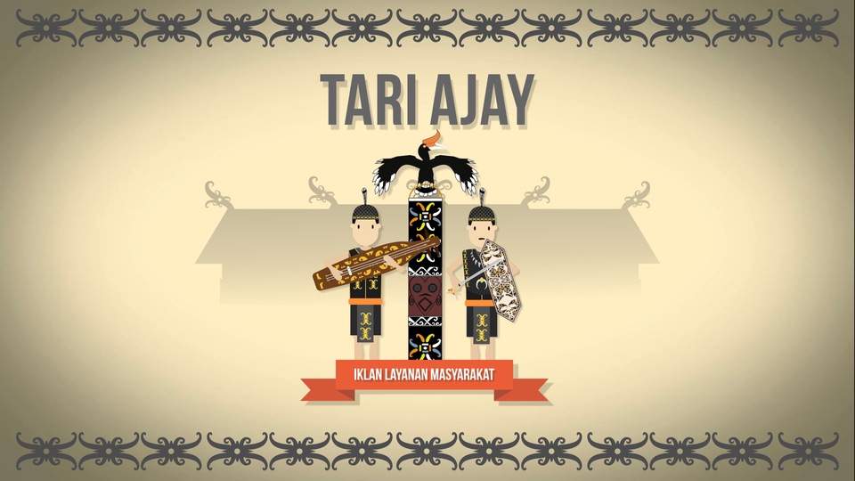 Jasa pembuatan motion graphic tari ajay untuk iklan, produk, event, konten digital dan presentasi dengan harga murah dan berkualitas.