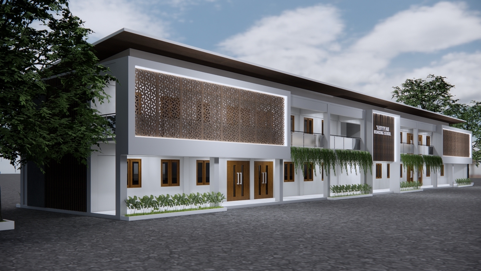 3D & Perspektif - Jasa Desain 3D Render Rumah & Bangunan - 2