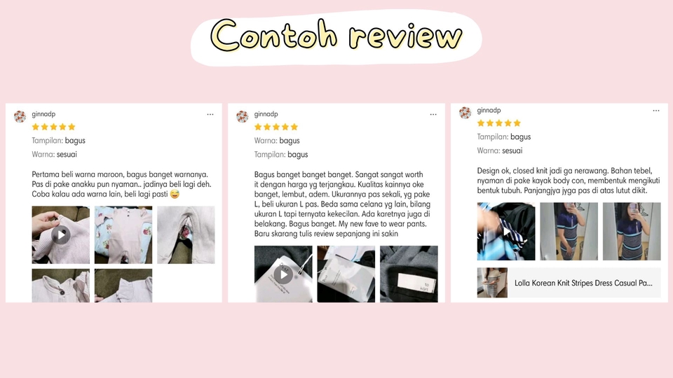 Memberi Review - Jasa Review / Ulasan Shopee & Tokopedia - 3