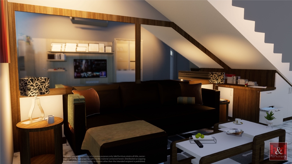 3D & Perspektif - Design Interior Rumah Tinggal, Kantor, Resto, Cafe - 8