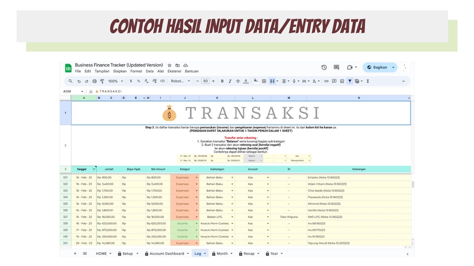 Entri Data - Input Data/Entry Data dan Pengetikan Ulang & Edit Dokumen Cepat, Rapi, dan Teliti - 3