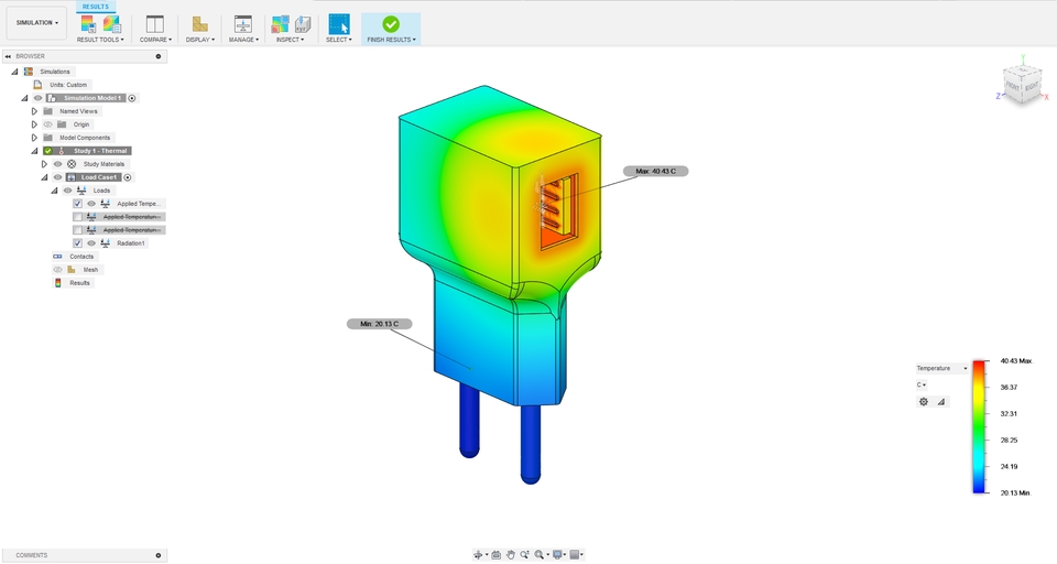 3D & Perspektif - Thermal Analysis pada 3D Model menggunakan Fusion 360 - 2