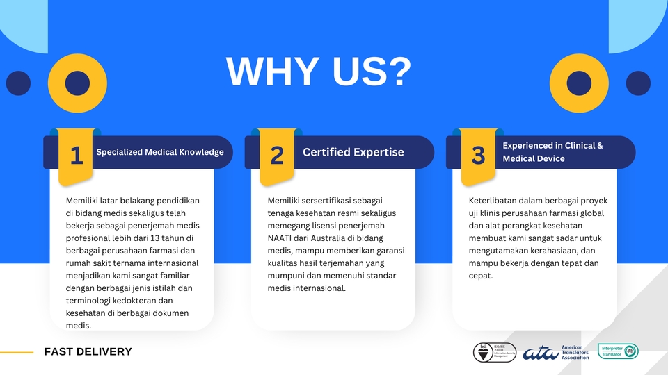 Jasa penerjemah bahasa profesional dan berpengalaman, layanan terjemahan berkualitas untuk dokumen dan konten.