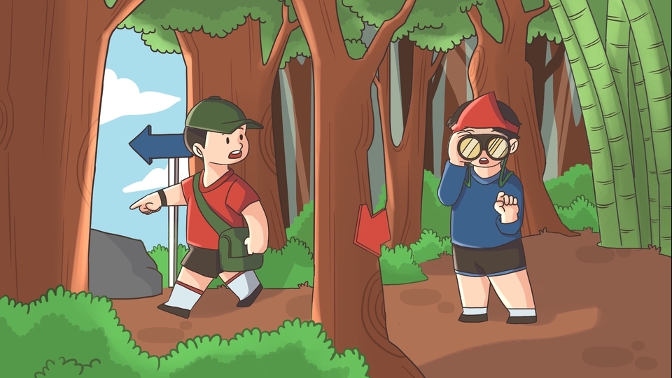 Gambar dan Ilustrasi - Order ILUSTRASI BUKU CERITA anak disini, GRATIS ilustrasi cover! - 1