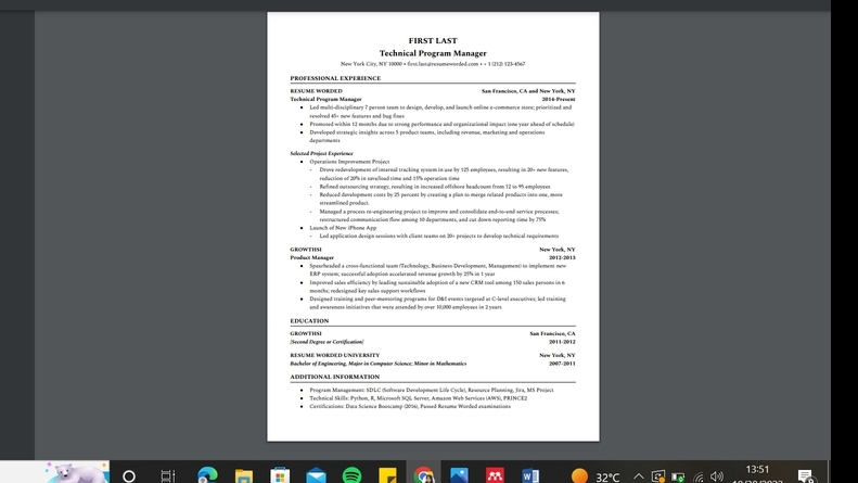 Portfolio & Resume - Pembuatan CV ATS, Rahasia Tembus Seleksi Berkas - 3