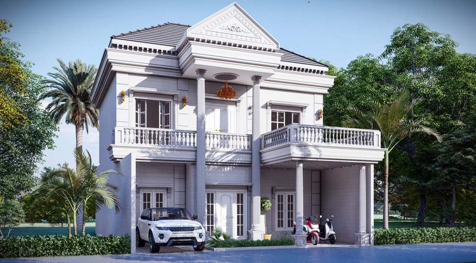 3D & Perspektif - Jasa arsitek rumah, kantor, gedung, gapura, taman - 2