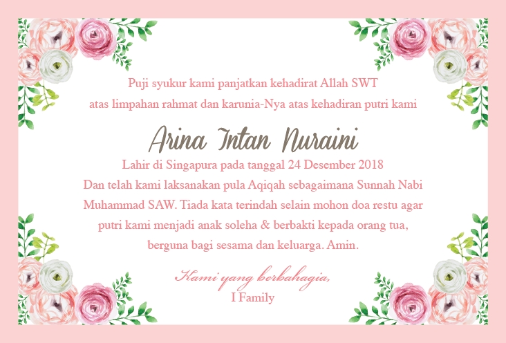 Kartu Ucapan & Video - Design Kartu Ucapan dan Undangan - 11