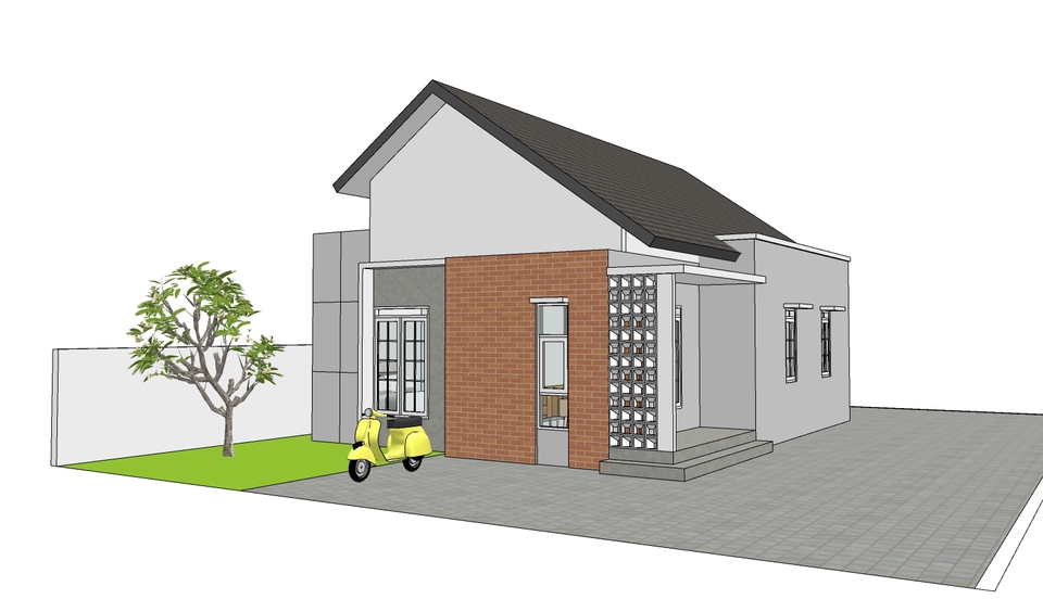 3D & Perspektif - Jasa 3D desain, Rumah, Ruko, Interior, Office dll - 12