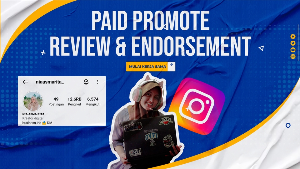 Selebgram/ Socmed - Layanan Open Paid Promote dan Review untuk Meningkatkan Kepopuleran Produk Anda - 1