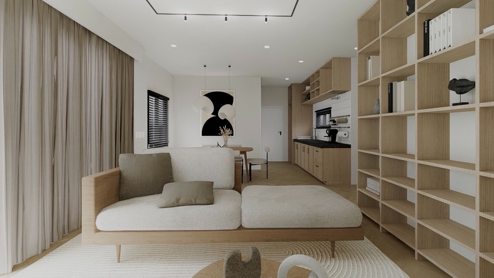 3D Perspective - เรนเดอร์รูปภาพ 3D Perspective งานออกแบบภายนอกและภายใน - 4