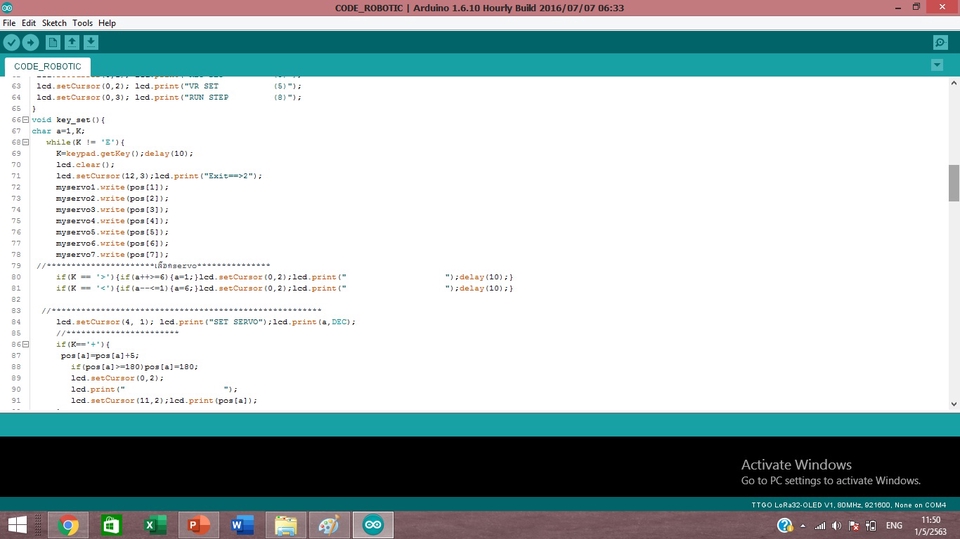 รับเขียนโปรแกรมภาษา C++ สำหรับ Arduino และ ESP