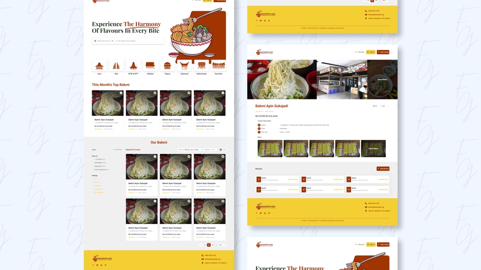Desain Website UI/UX Profesional dengan Tampilan Modern dan Responsif