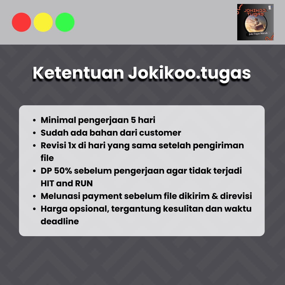 Pengetikan Umum - Joki Tugas - 3