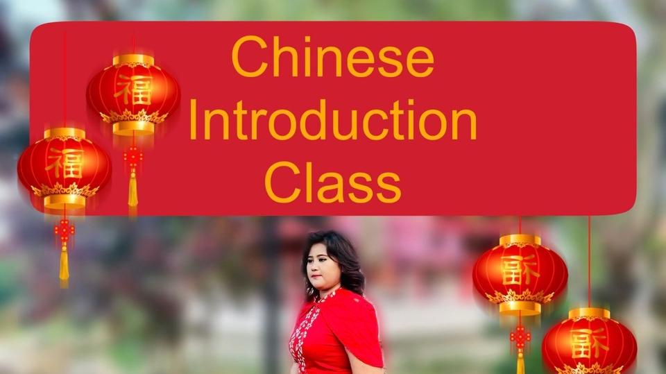 Kursus Online - CHINESE INTRODUCTION - 1