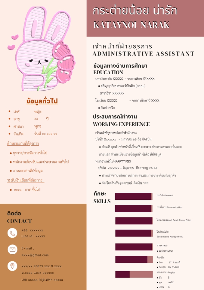 ออกแบบ canva ทําโปสเตอร์ canva รับทำ canva สร้างเรซูเม่