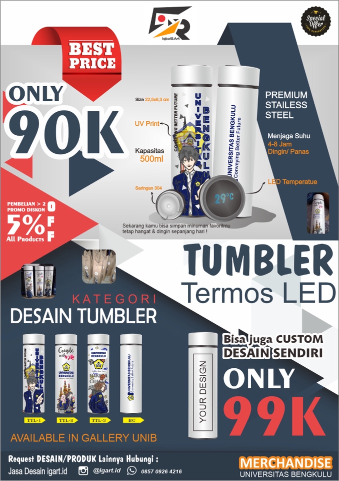 Banner Online - Desain Grafis Brosur, Pamflet, Poster, Spanduk, Kartu Nama Dsb - 27