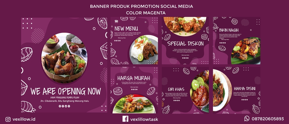 Banner Makanan Dan Minuman - Best Banner Design 2018