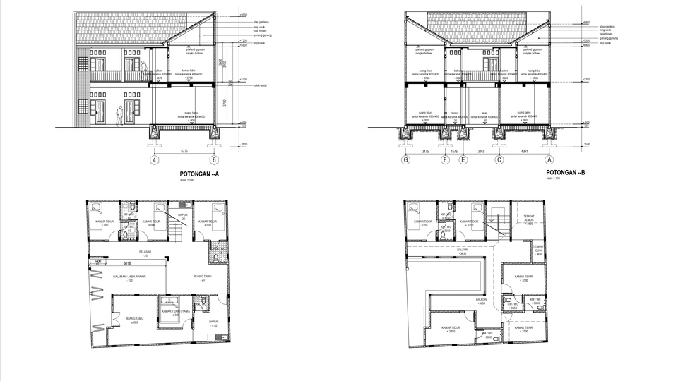 CAD Drawing - GAMBAR-AUTOCAD-IMB-2D-SESUAI-KEBUTUHAN-ANDA - 1