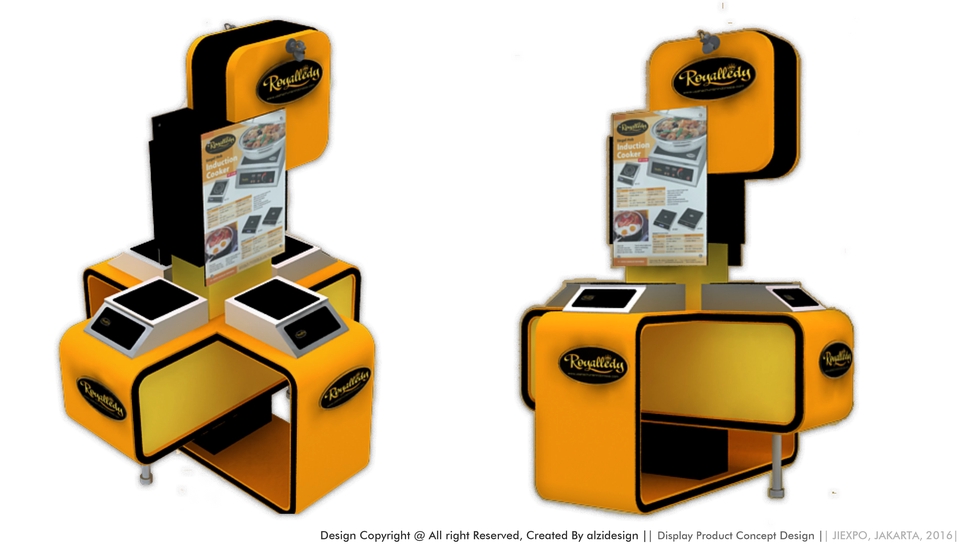 3D & Perspektif - DESAIN BOOTH PAMERAN 50 K (1 HARI & NEGO )  - 29