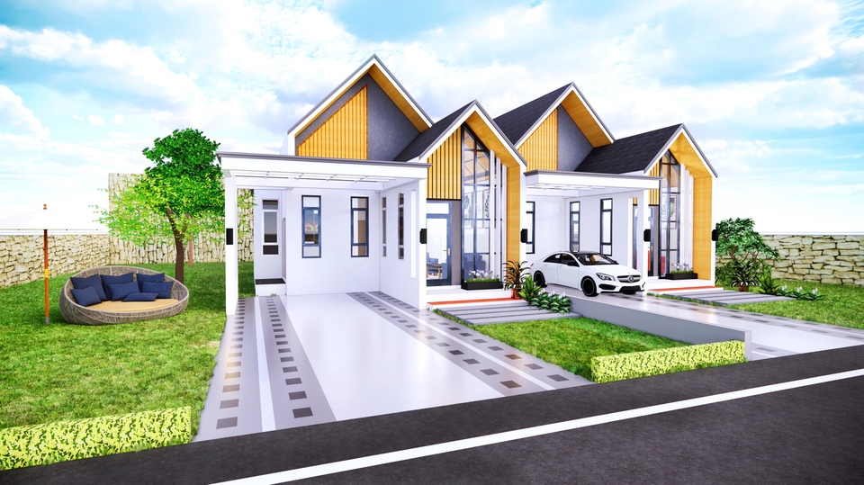 3D Perspective - บริการทำ 3D Perspective สำหรับงานนำเสนอ ทั้งภายใน/ภายนอกอาคาร ทุกประเภท - 3